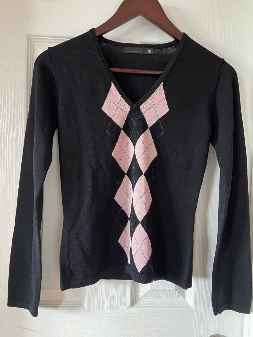 Womens Lightweight V-Neck Sweater XS