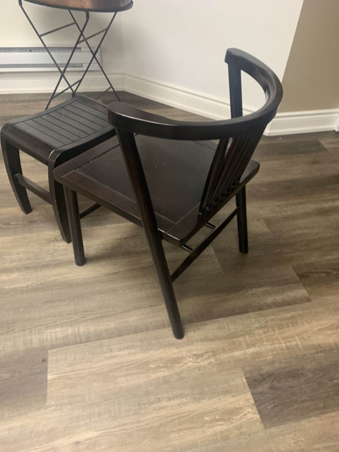 Oriental chair and foot rest - photo 2
