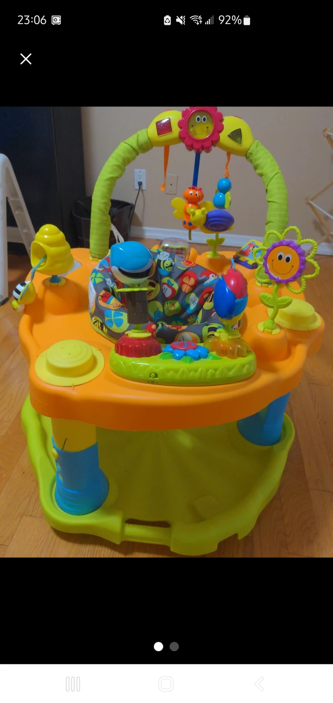 exersaucer/activity center for a baby - photo 2