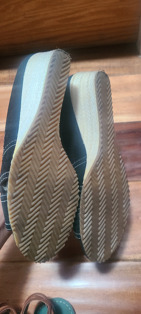 peep toe black wedge heels image indicator(3)