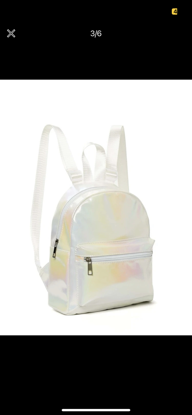 BNIB Holographic mini bag image indicator(3)