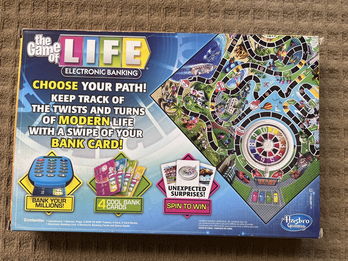 The Game of Life - Vintage Board Game