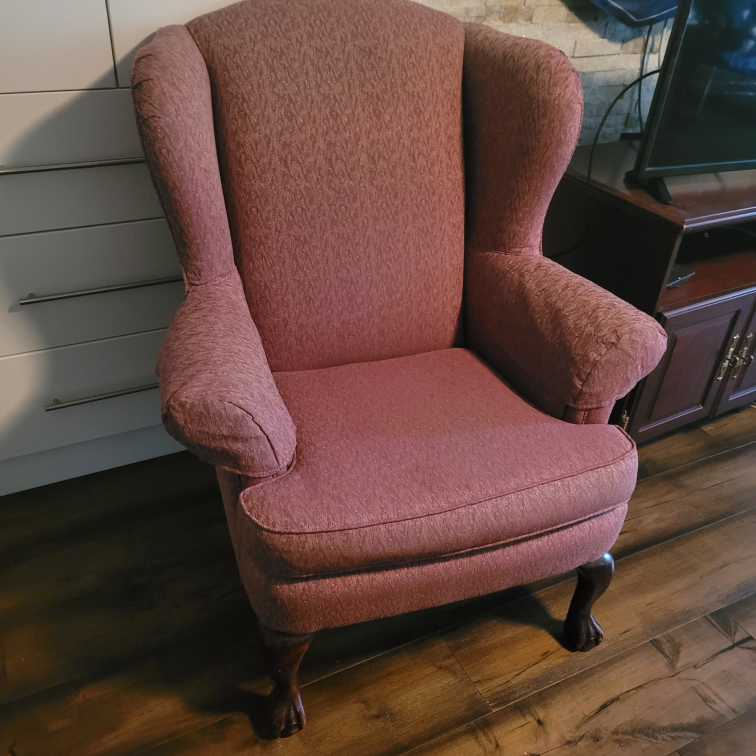 2 Sklar Peppler wing chairs