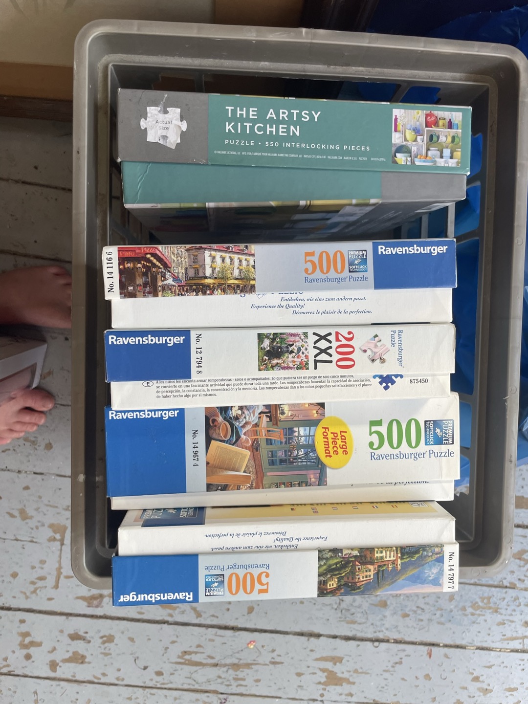 Used puzzles with all the pieces thumbnail