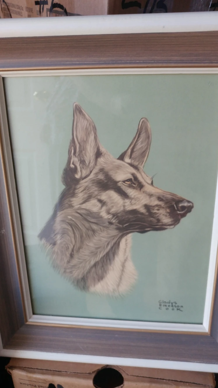 Gladys Emerson Cook Original Dog Paintings - photo 2
