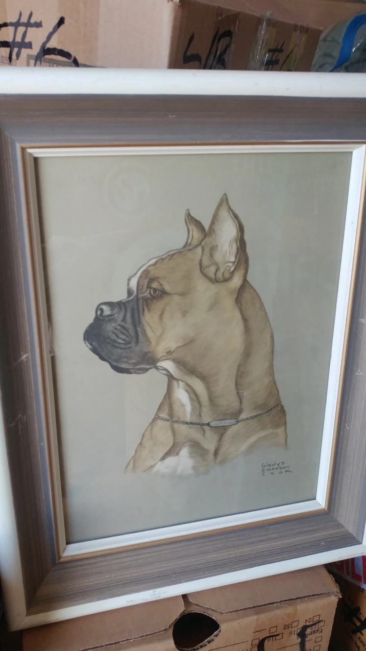 Gladys Emerson Cook Original Dog Paintings - photo 4