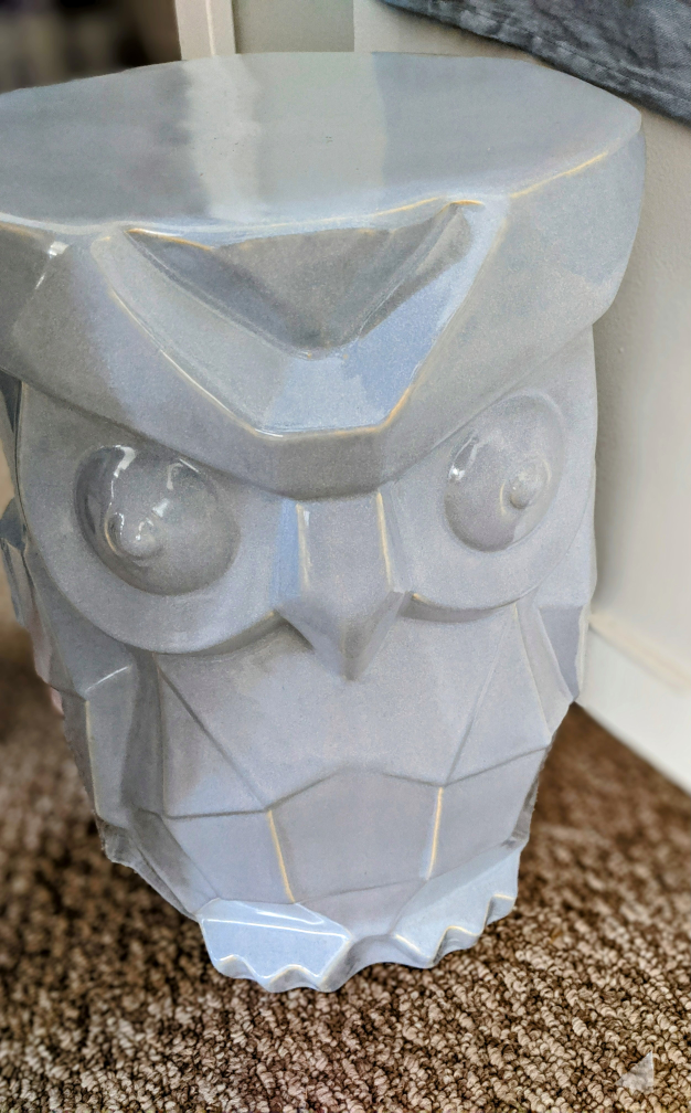Urban Barn ceramic owl decor piece - photo 2