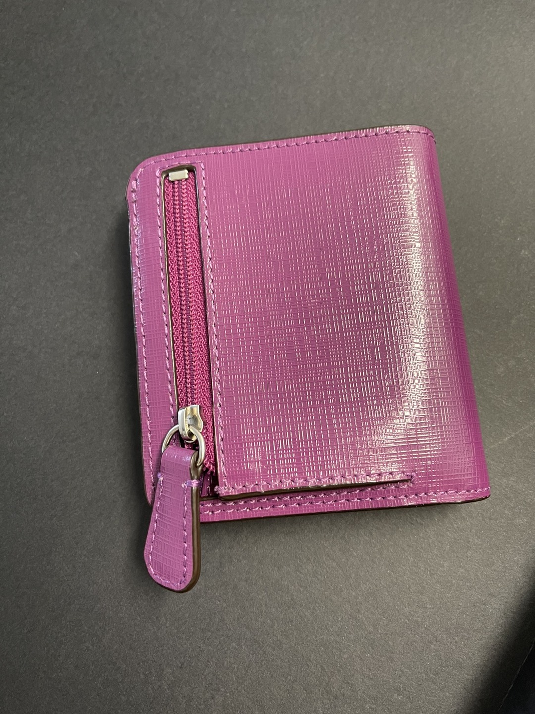 COACH purple wallet - photo 4