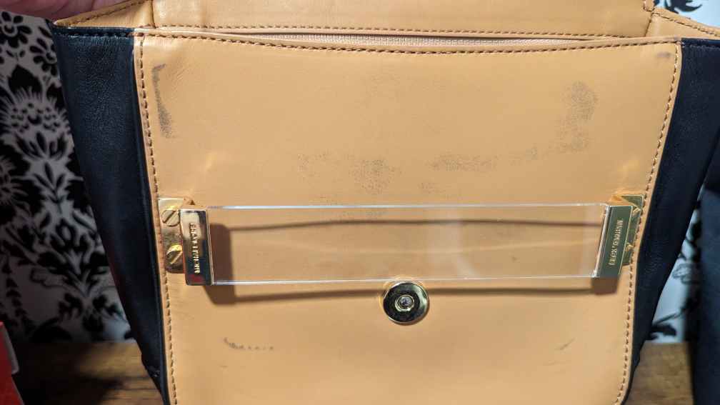 Michael Kors bicolour crossbody purse image indicator(5)