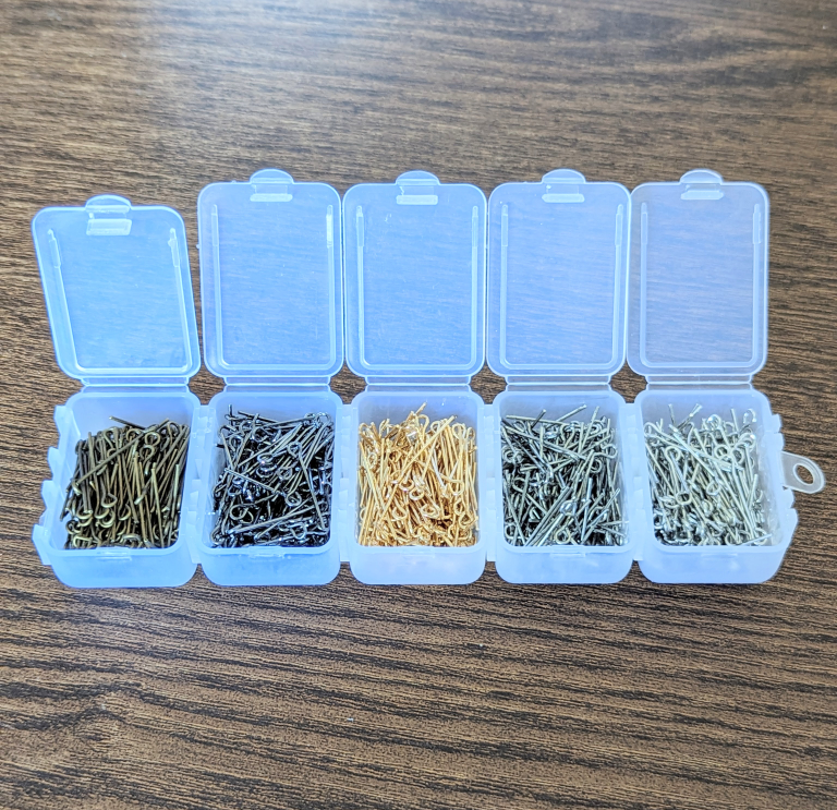 Eye pins for jewelry making thumbnail