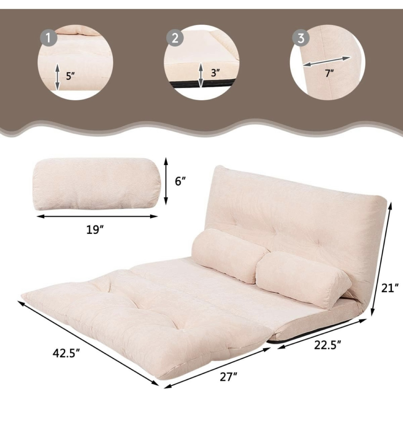 Floor couch/seating/bed - photo 4