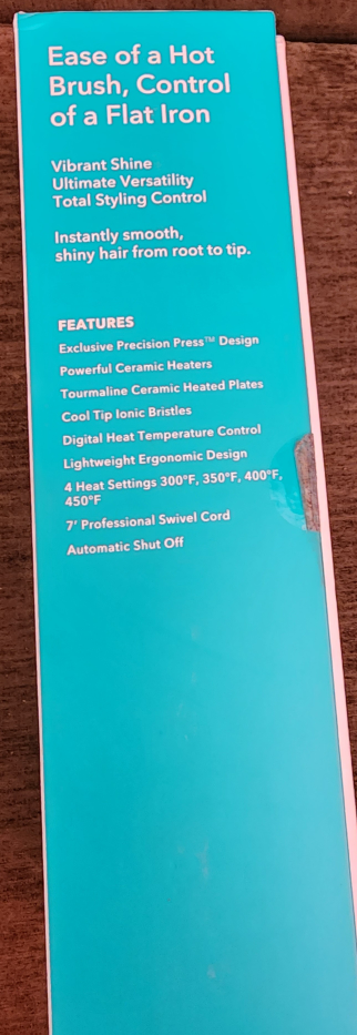 Hair straightening brush image indicator(3)