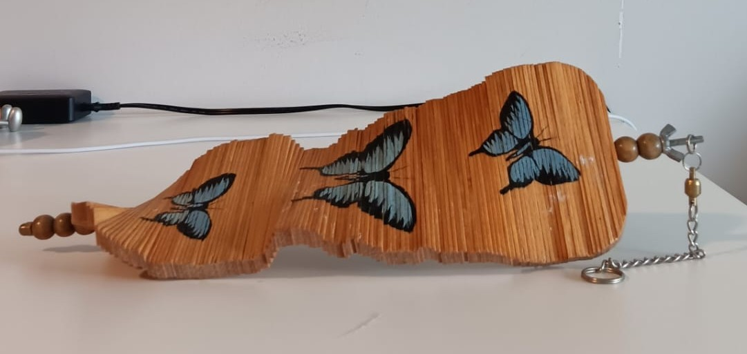 Wooden Spiral Decoration image indicator(3)