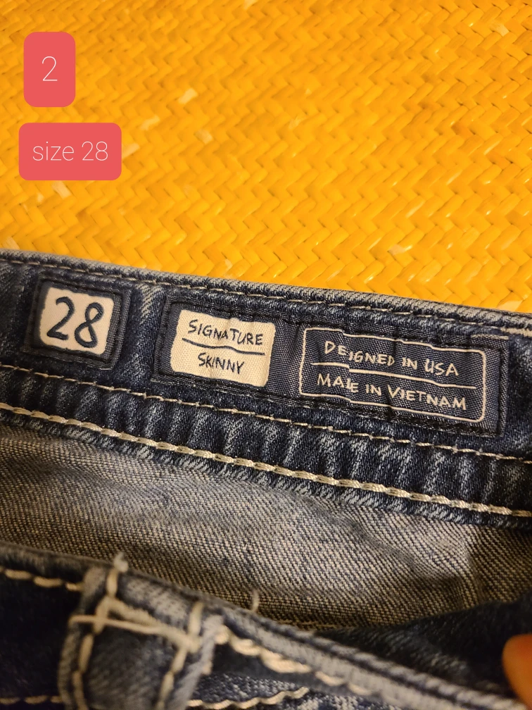 MISS ME Womens Jeans - size 27, 28 image indicator(4)