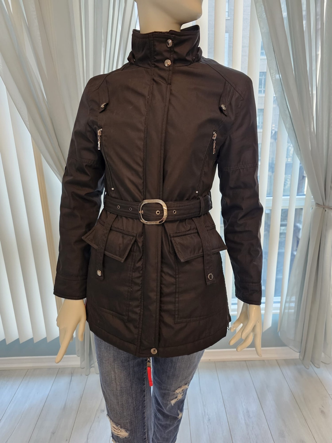 Prada Coat Black - Small image indicator(2)