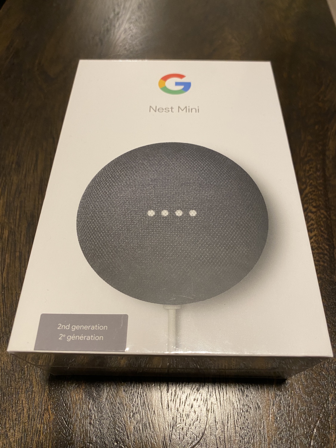 Google Nest Mini (2nd Gen) Smart Speaker - Charcoal - photo 4