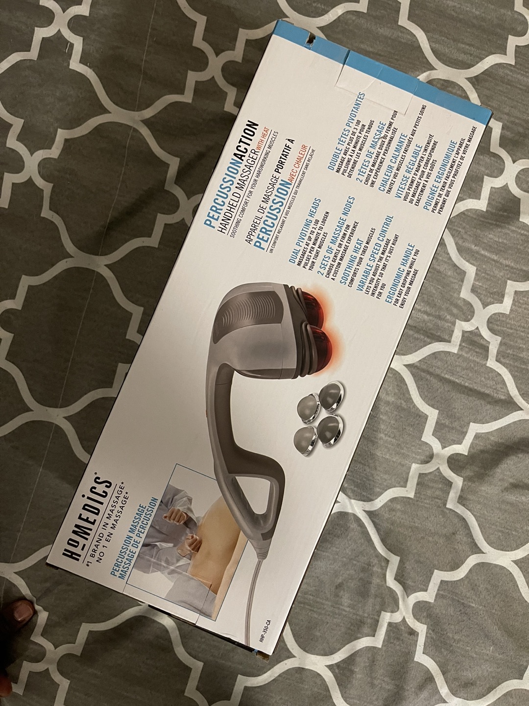 HOMEDICS Percussion Hand Held Massager - photo 2