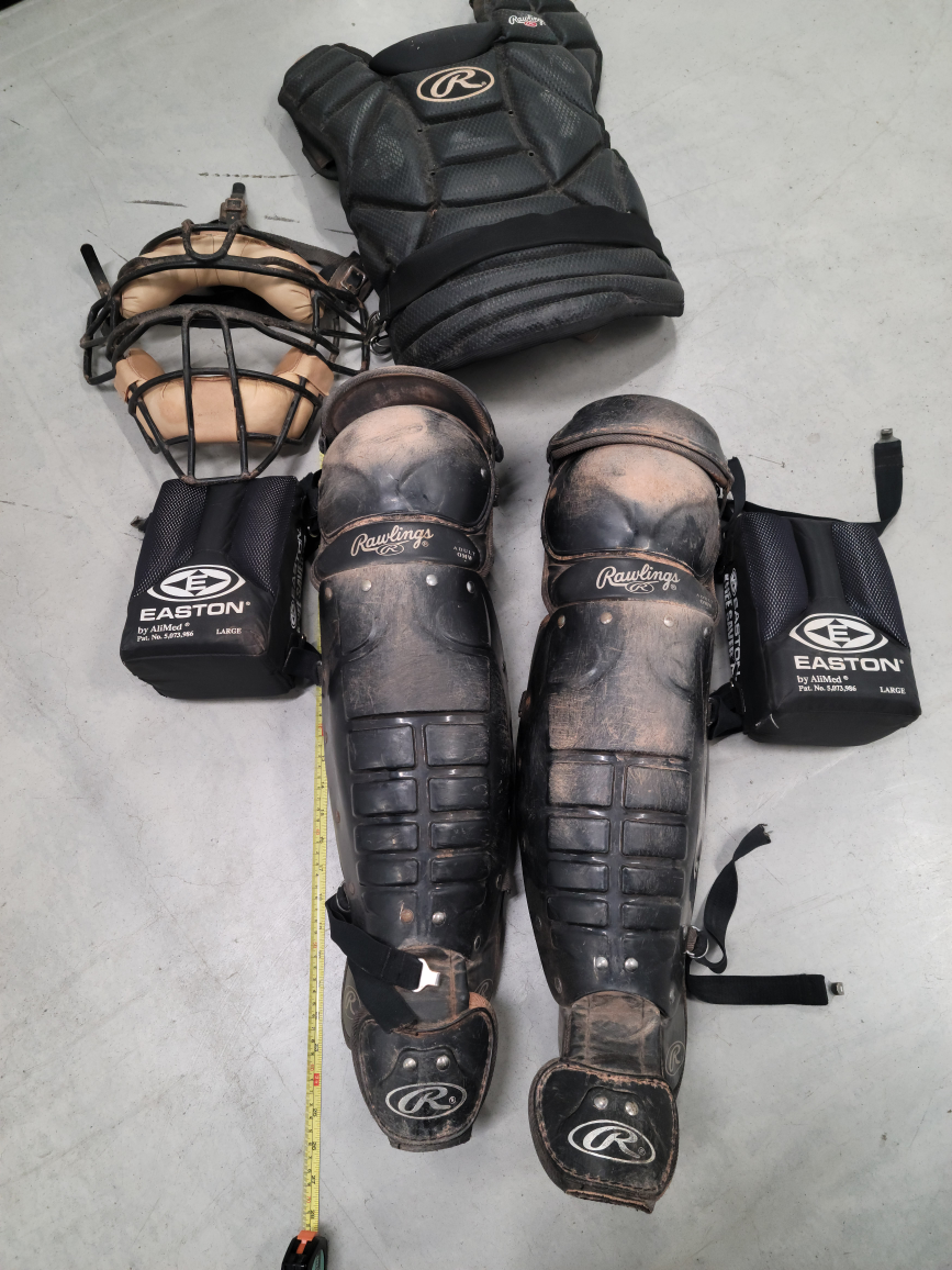 Rawlings Catchers gear.