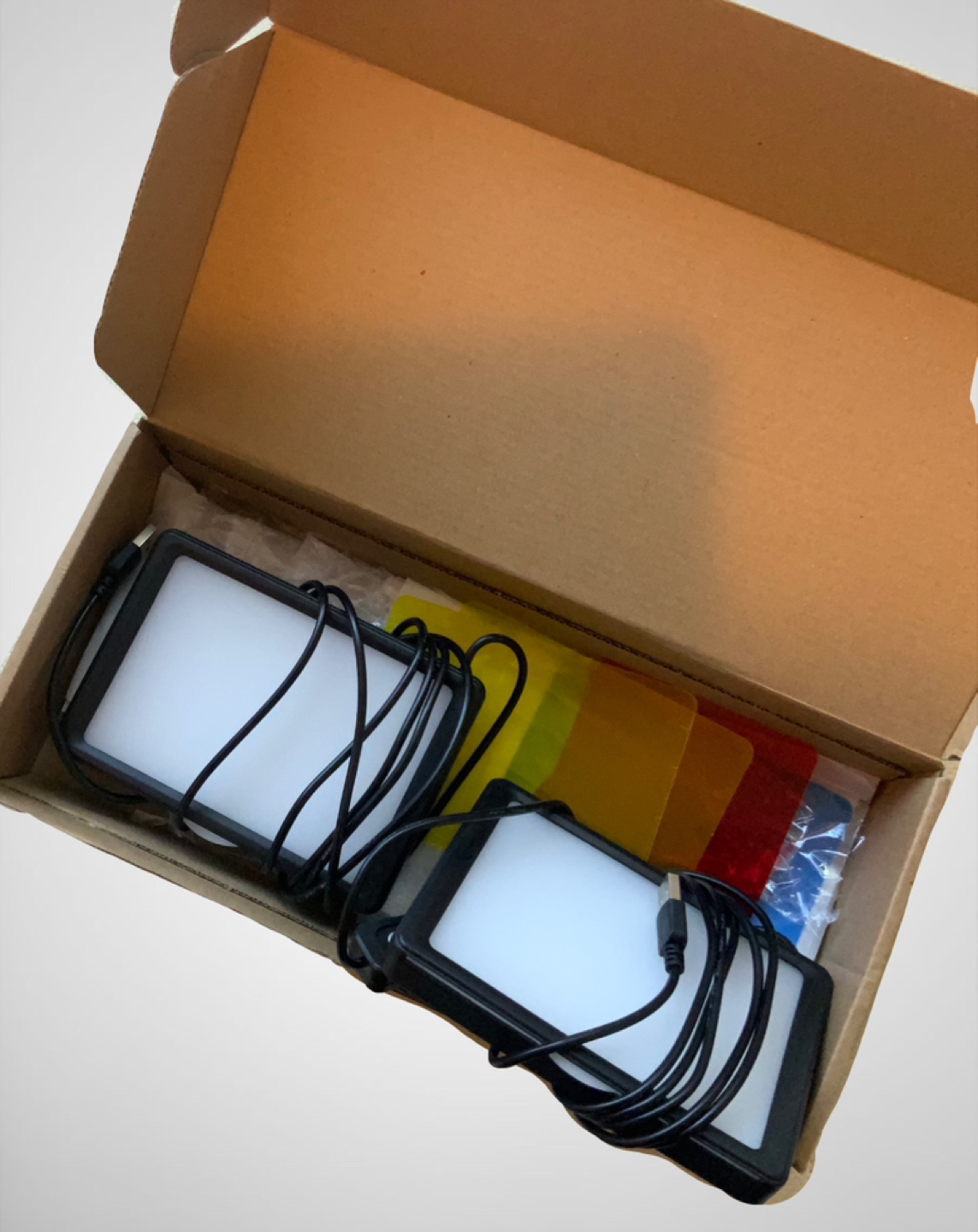 LED Light Kit (2 Stands 4 Light Panels!) videos/photos thumbnail