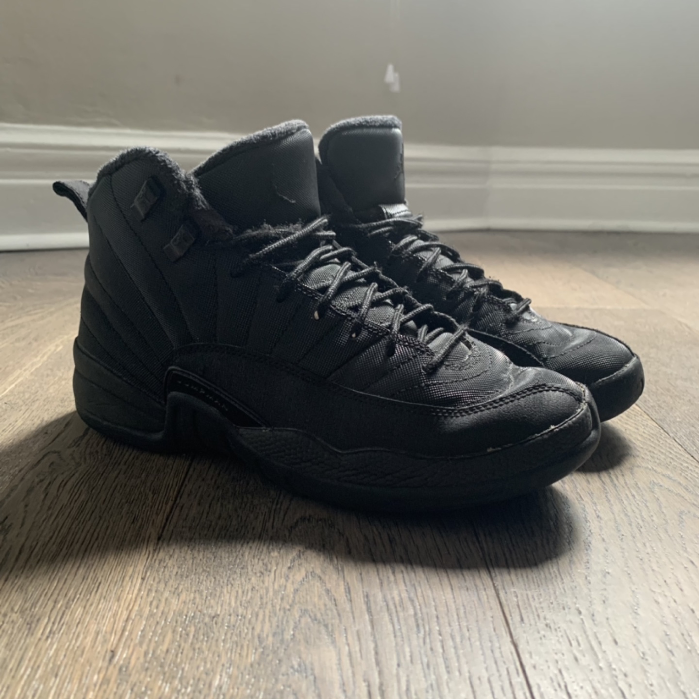 Jordan 12 Retro Winter Black Men thumbnail