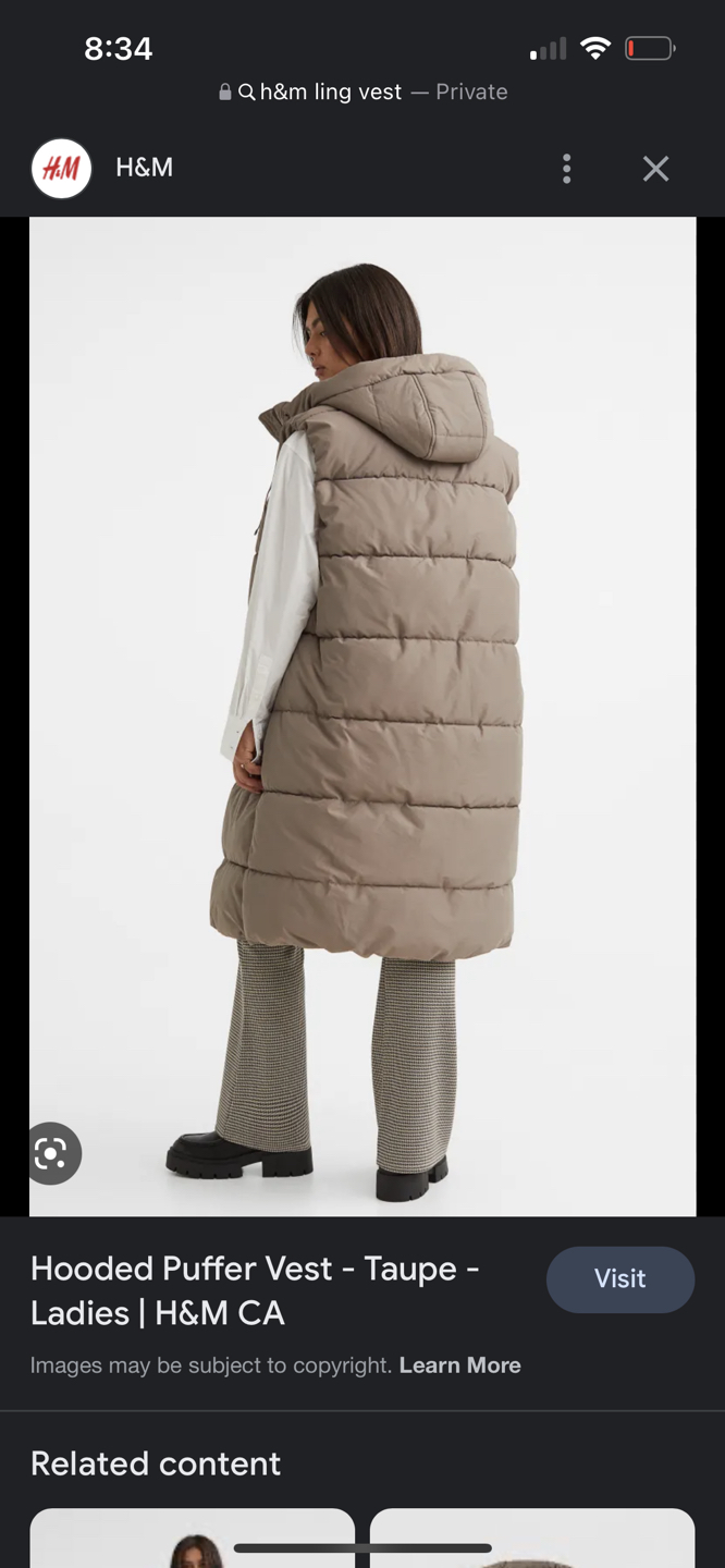 Long Vest H&M - photo 2