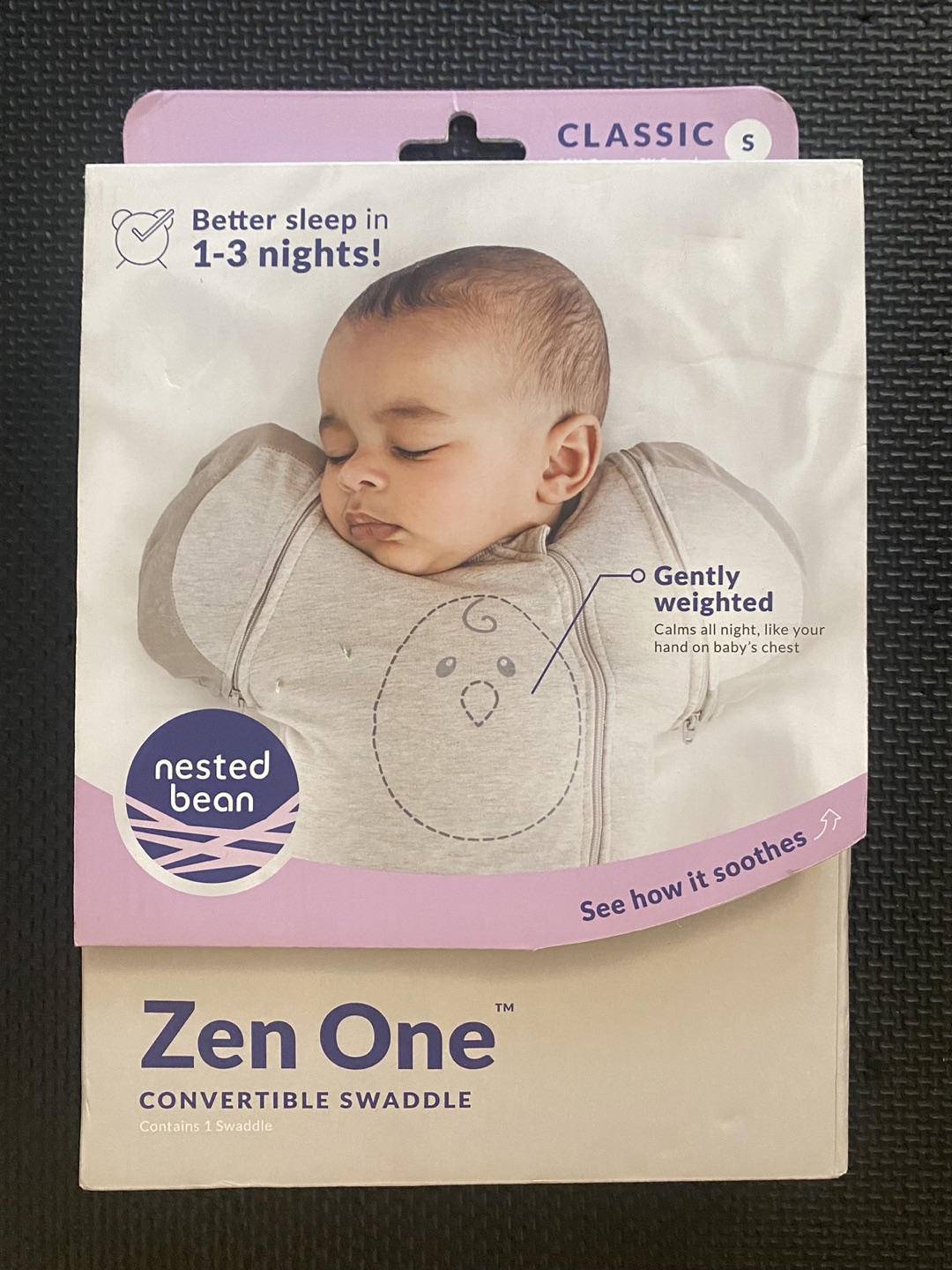 Nested bean sleep sack