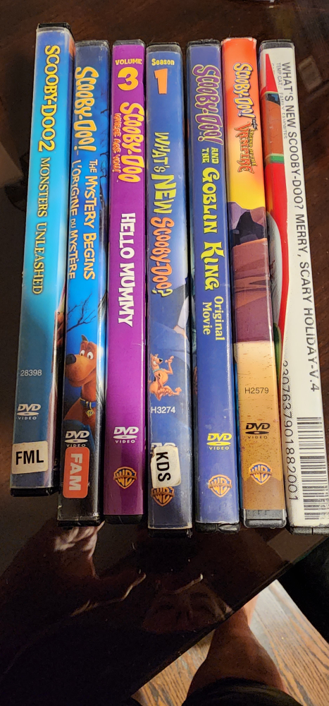 Scooby-Doo DVDs thumbnail