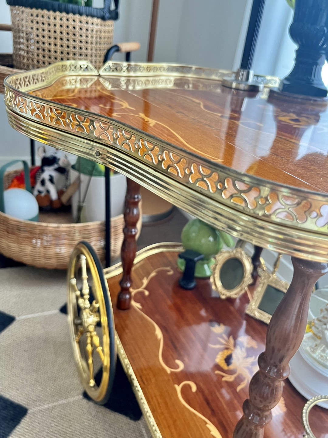 Vintage Italian bar cart - photo 4