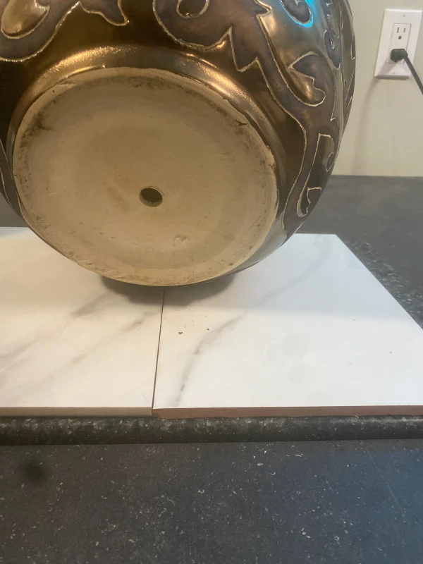 bronze metallic planter - photo 3