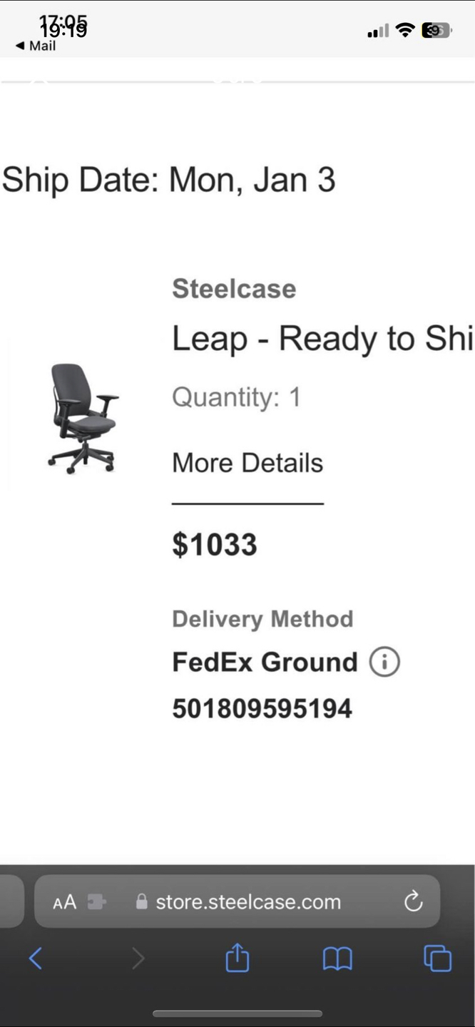 Steelcase Leap Chair - photo 2