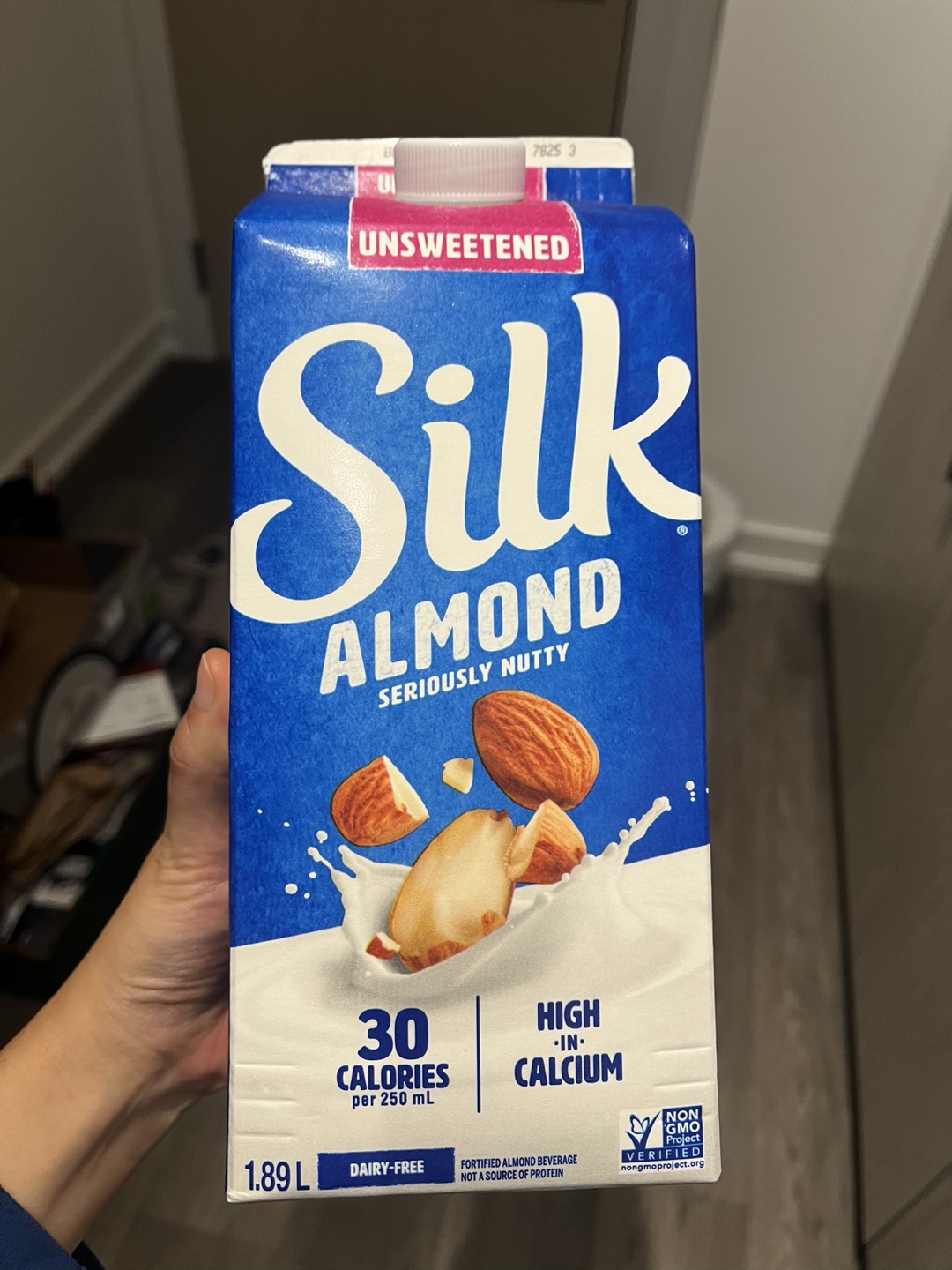 Brand new unsweetened almond milk thumbnail