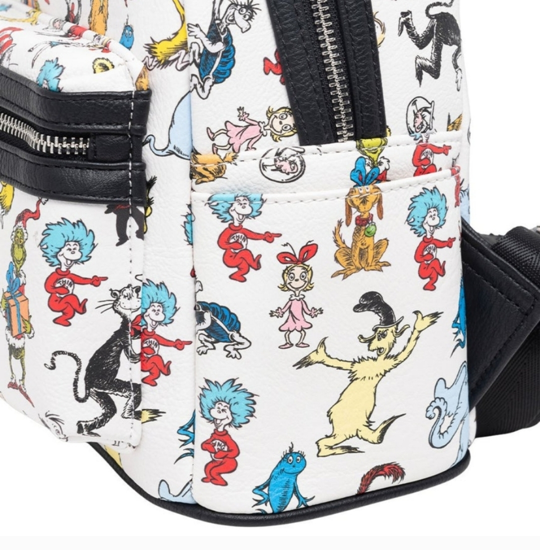 Loungefly Dr Seuss Characters Mini Backpack LTD-EDITION,NWT - photo 5