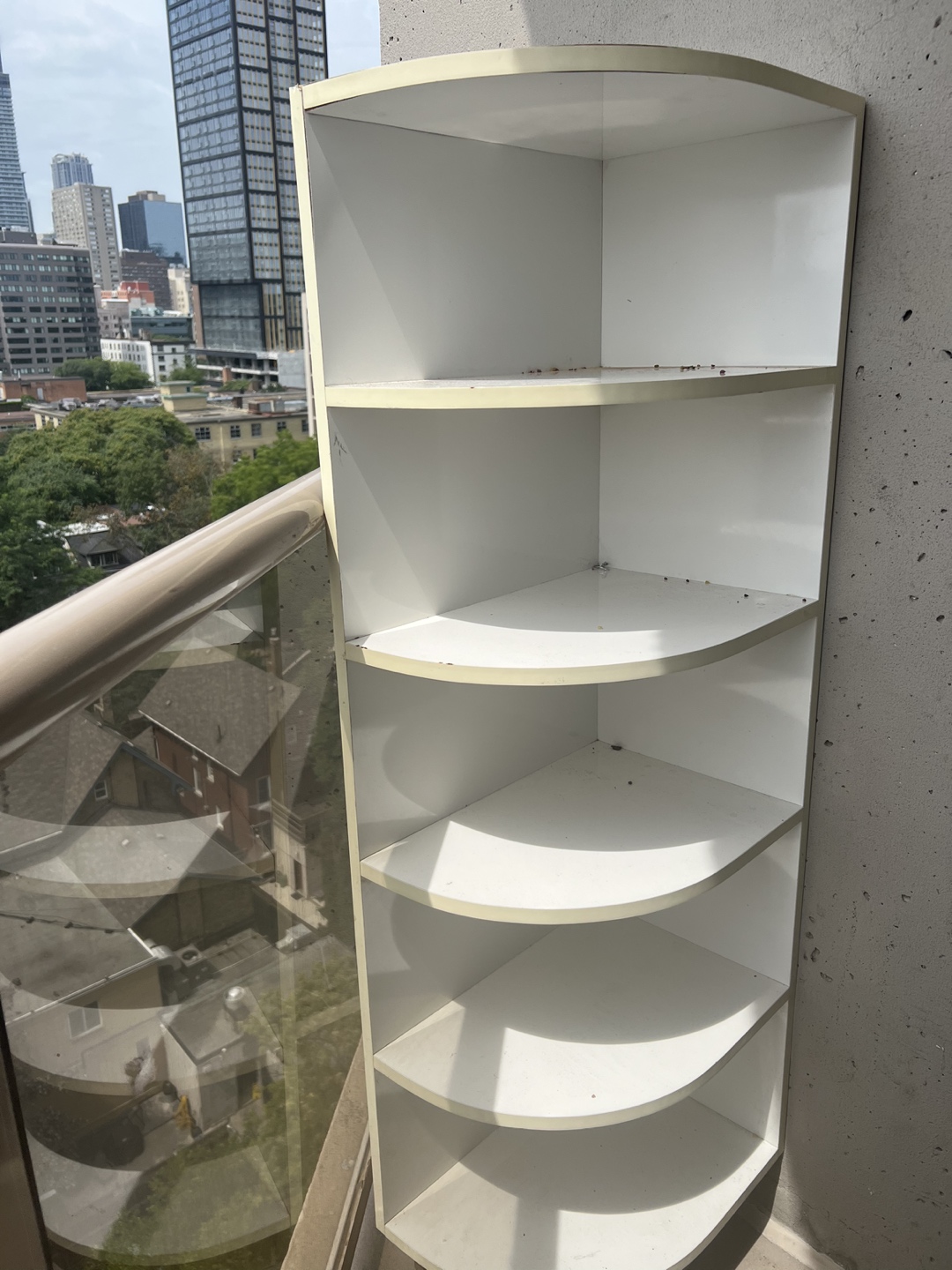 Corner shelf white - photo 4