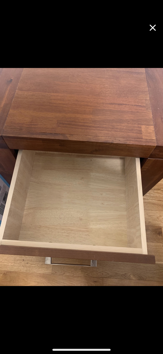 Structube acadia wood nightstand image indicator(2)