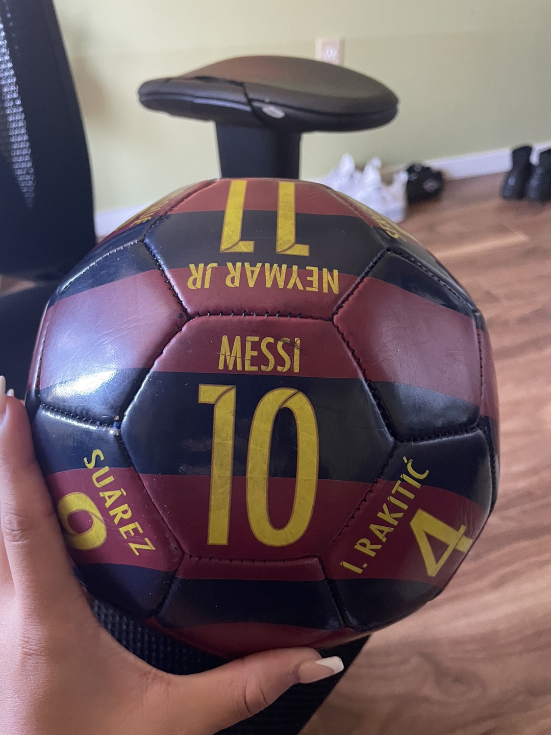 FCB soccer ball size 5 - photo 2