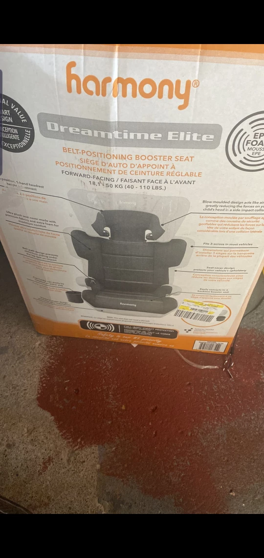 Booster kid's seat for car