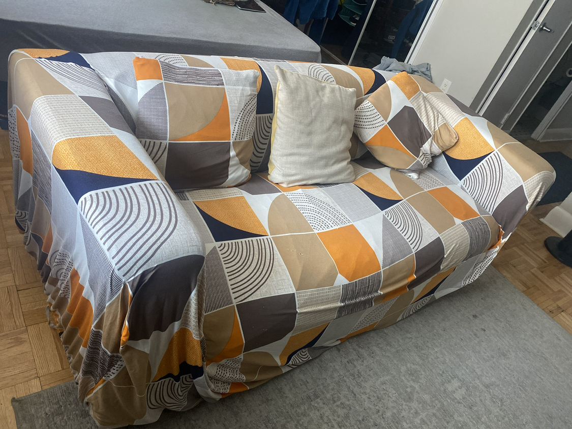 IKEA KLIPPAN Loveseat, Vissle gray - photo 3