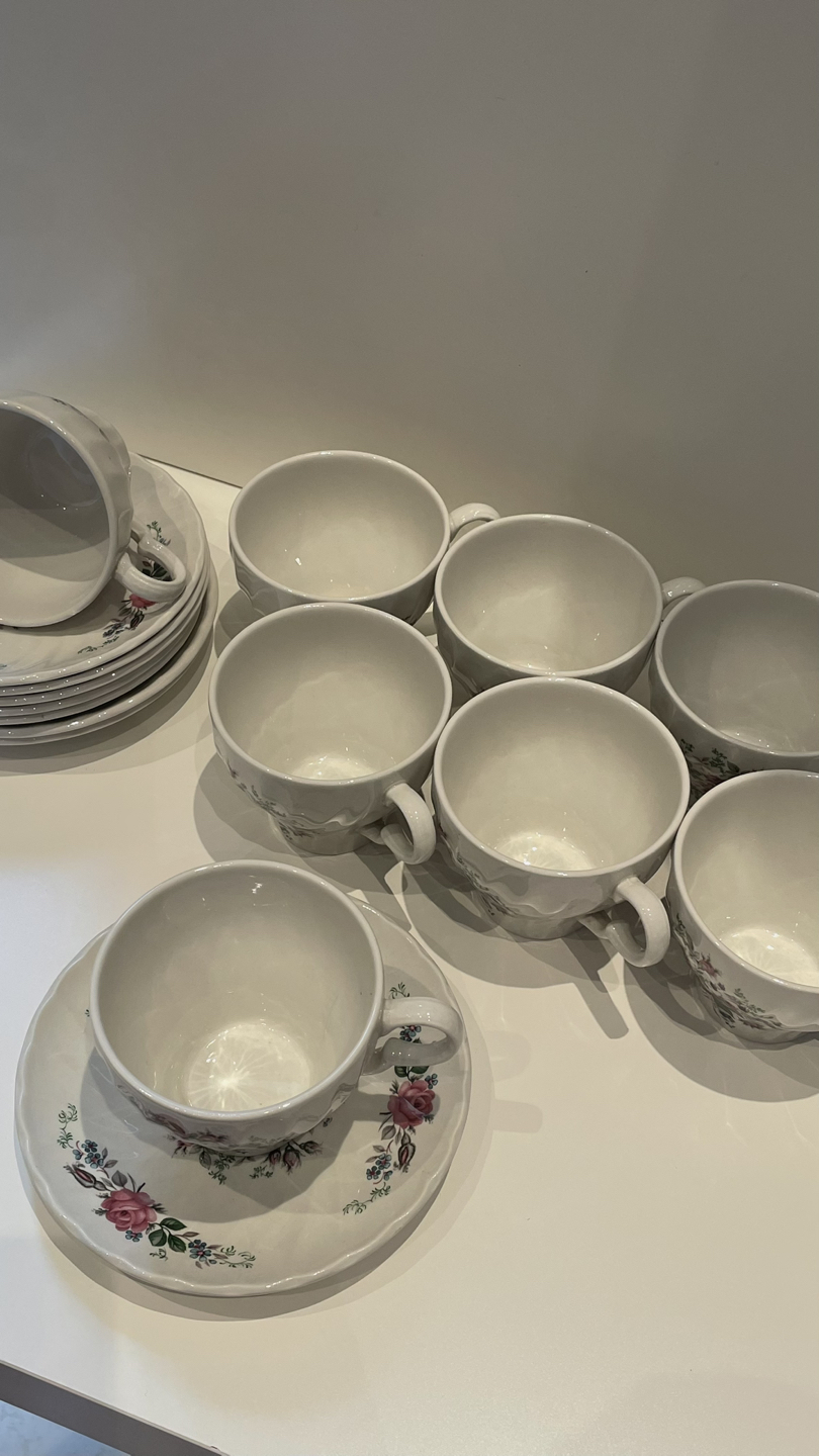 Set of 8 Tea Glasses with Coasters - photo 5