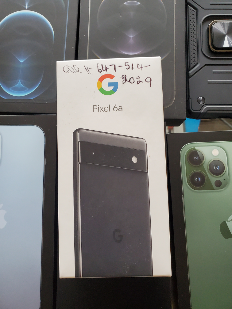 Google Pixel 6a (5G) 128GB - Charcoal with Google Warranty  thumbnail