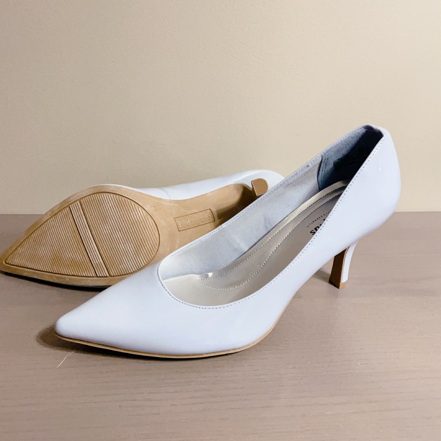 #freecycle Light blue high heels NEW size 11 thumbnail