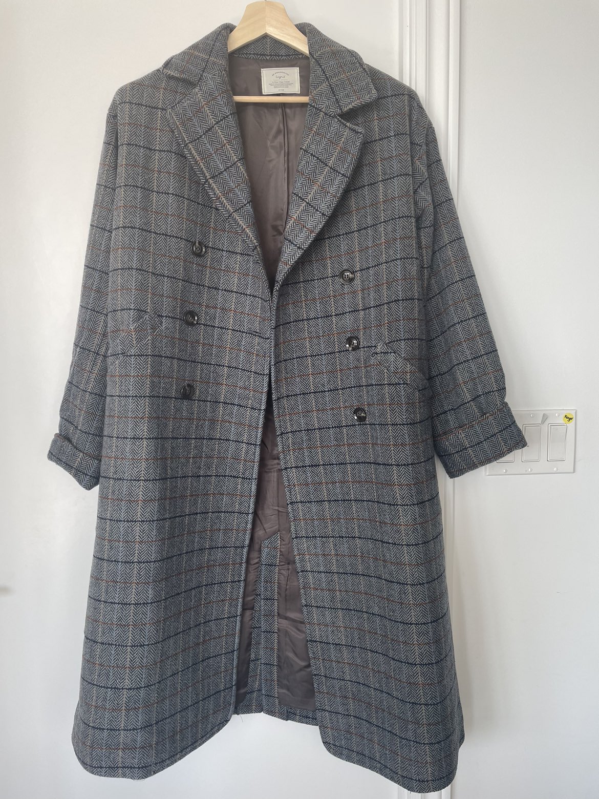Oversized long coat