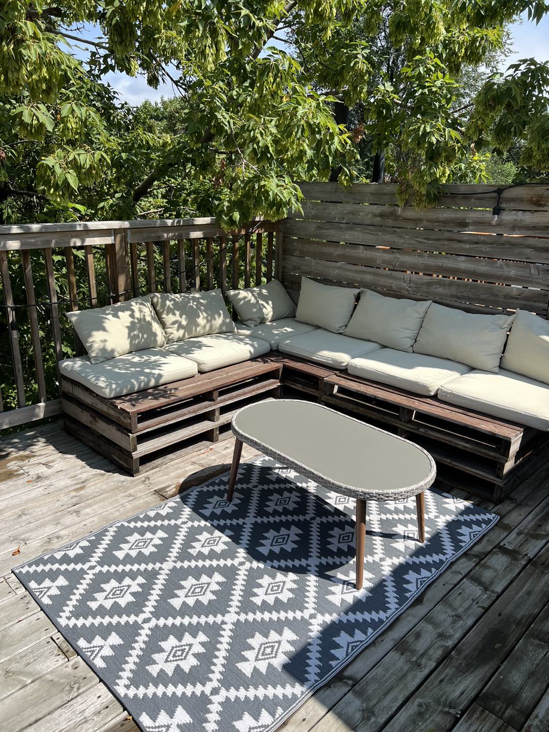 Beautiful Wood Pallet Patio Outdoor Furniture set! - photo 2