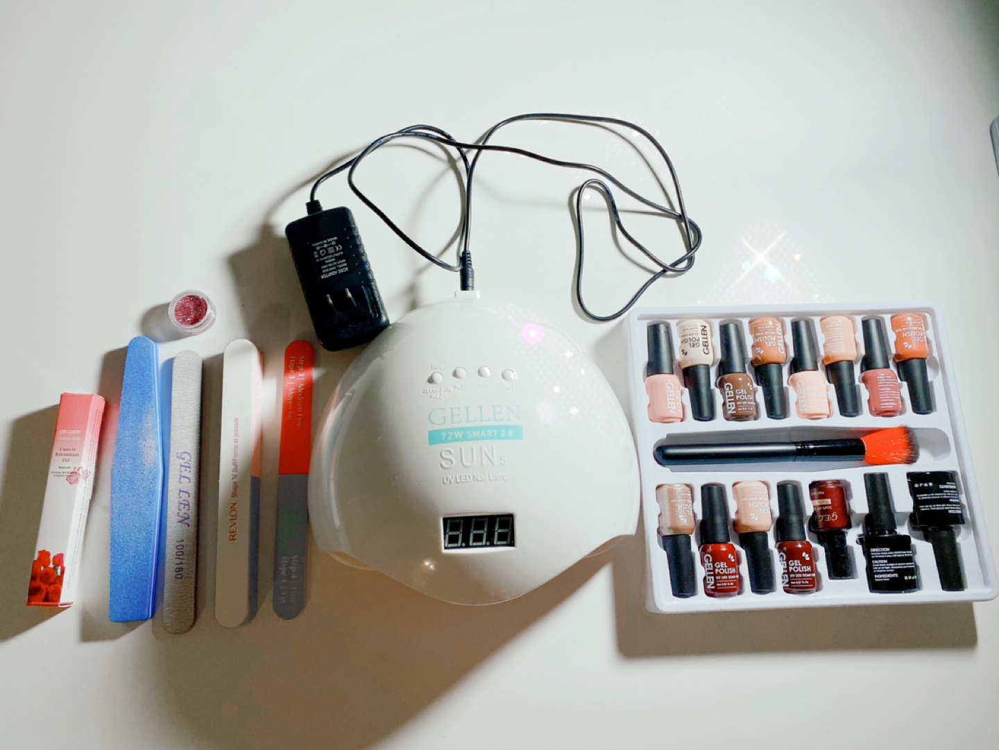 Gel nail Lamp+polish - photo 2