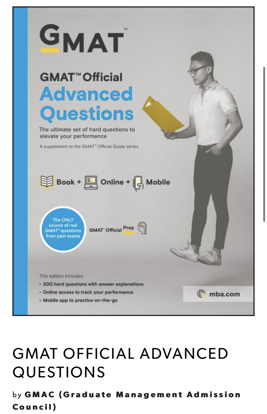 GMAT Official Advanced Questions thumbnail