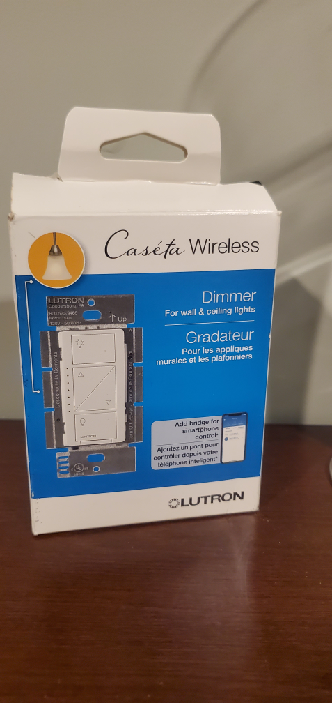LUTRON SMART DIMMER SWITCH thumbnail