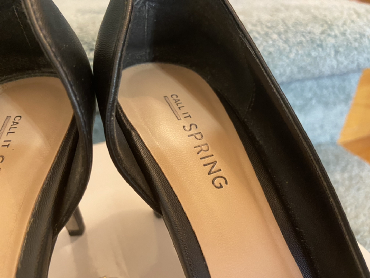 Call it Spring Black Heels image indicator(5)