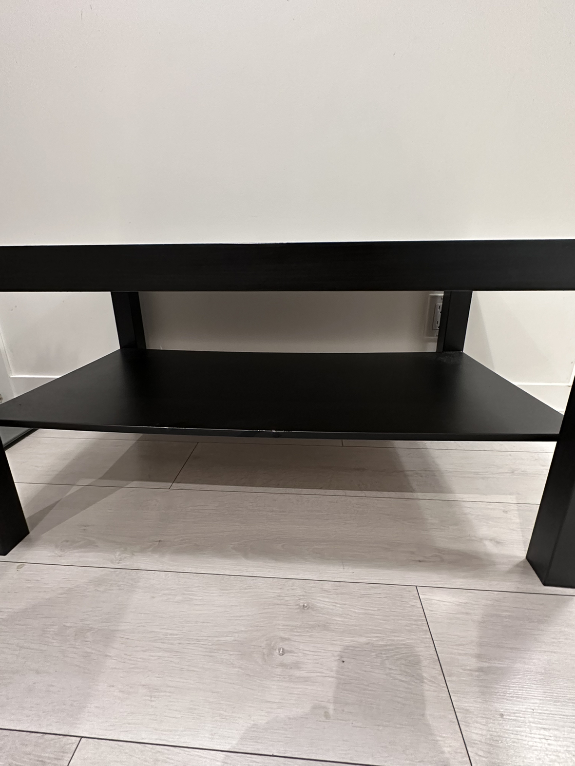 LACK coffee table, Black/Brown - photo 5