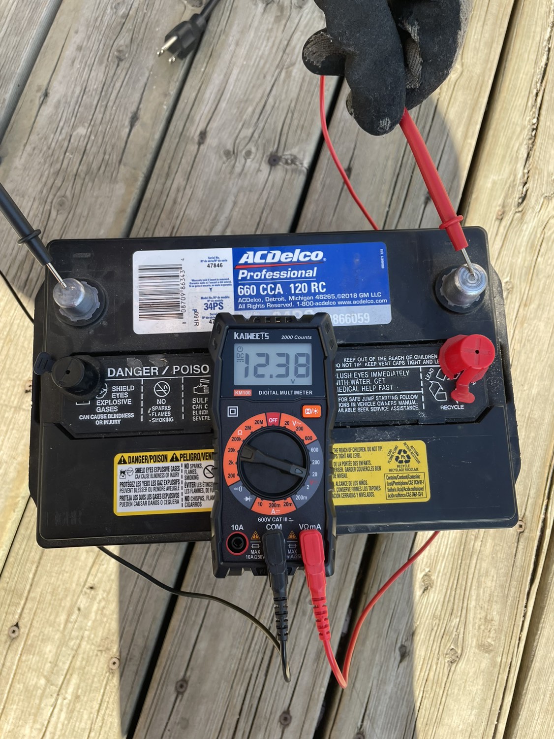 AC delco automotive battery - photo 5