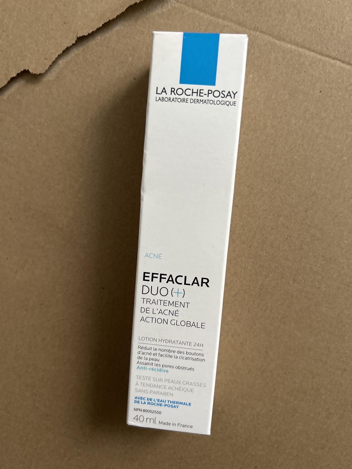 La Roche posay duo for acne treatment