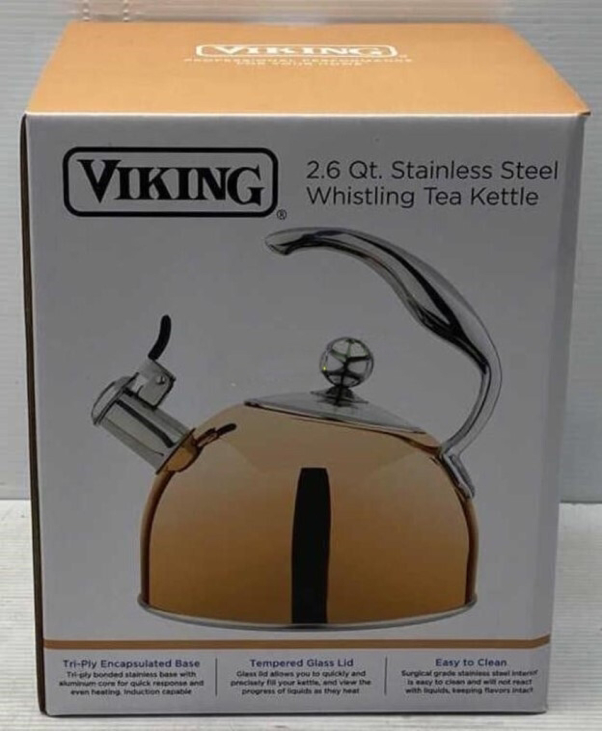 Viking Tea Kettle - BRAND NEW - SOLD thumbnail